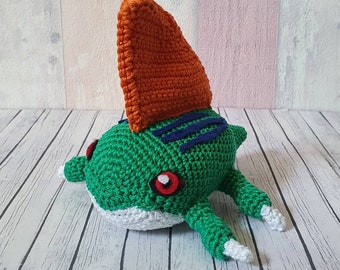 Digimon Amigurumi Betamon Digimon Adventures crochet crochet doll home decor