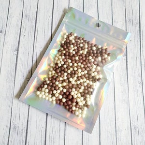 Piepschuim ballen bruin beige hars epoxyhars shaker inlegvulling ambachtelijk slijm