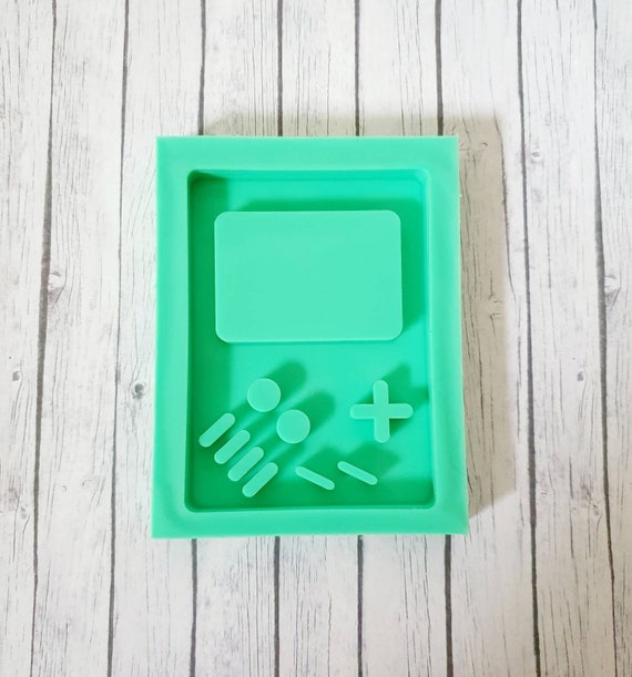 Resin Silicon Shaker Mold Shiny Gameboy Pokemon Card Form