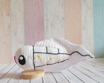 Pokemon Amigurumi Tynamo Zapplardin crochet doll häkeln Deko Geschenkidee Anime mecherndise
