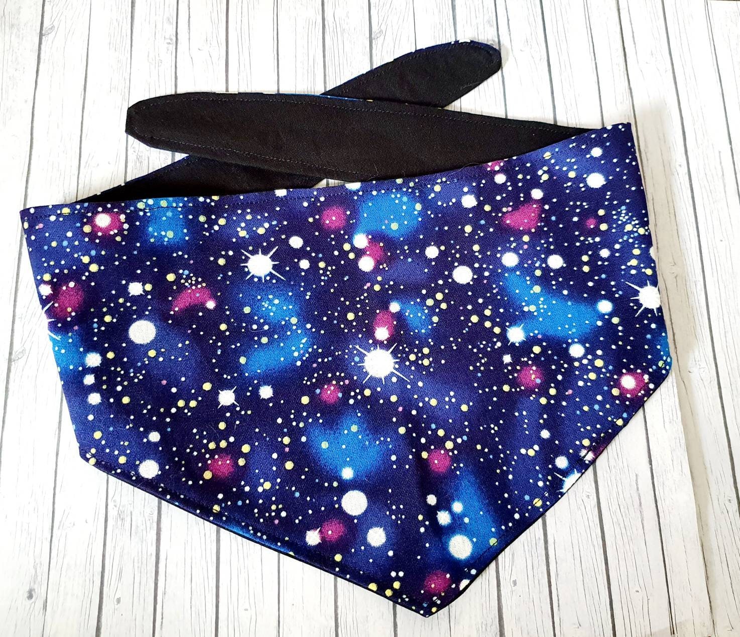 Halstuch Hund Bandana Dreieckstuch zum binden Baumwolle Galaxy Etsy