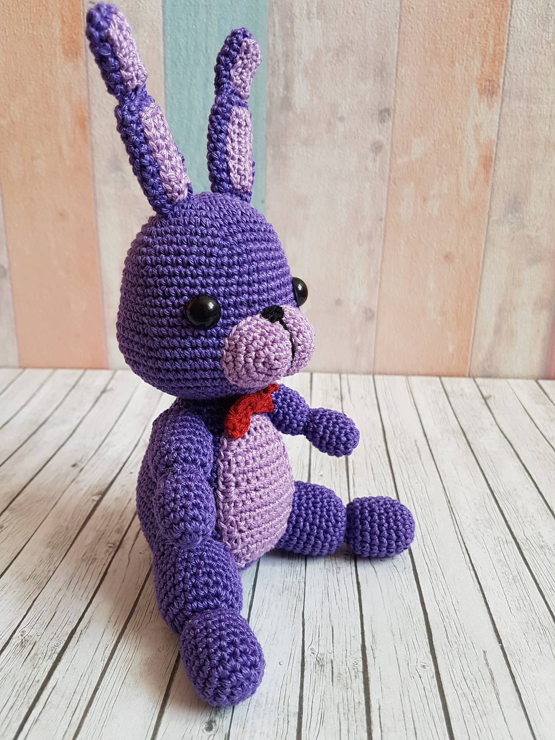 FNAF Five Nights at Freddys Amigurumi Bonnie Crochet Doll Crochet ...