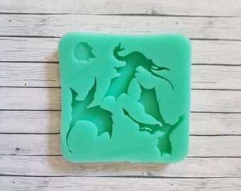 Resin Silicon Mold Dragon Game of Thrones Silicone Mold Ice Cube Mold Resinmold