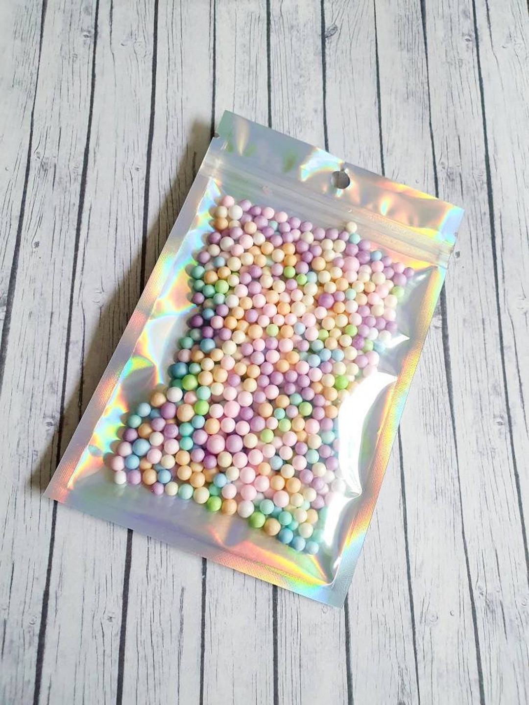 Multicoloured Mini Styrofoam Balls - Polystyrene Box Filler - 12