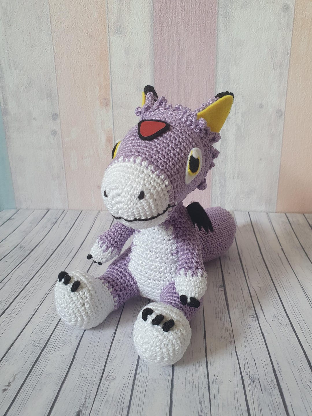 Digimon Amigurumi Dorumon Crochet Doll Crochet Decoration Fanart ...