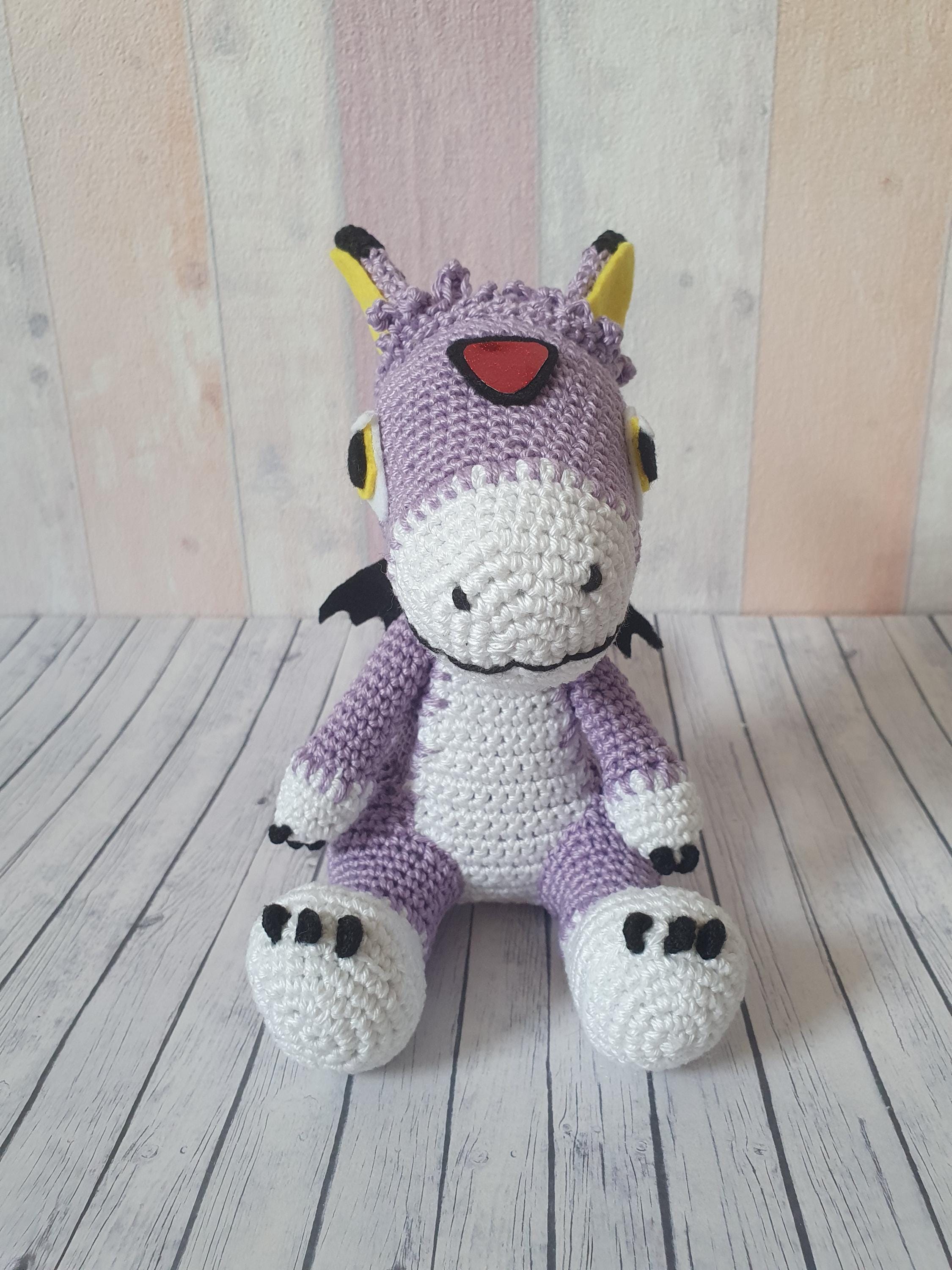 Digimon Amigurumi Dorumon Crochet Doll Crochet Decoration Fanart ...