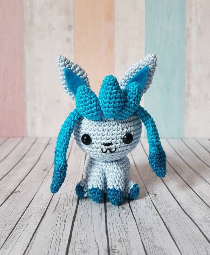 ポケモンあみぐるみ Glaziola グレイシアあみぐるみかぎ針編み