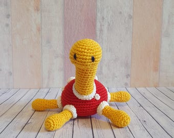 Pokemon Amigurumi Shuckle Plush Pottrott crochet doll crocheted home decor kawaii decoration handmade art
