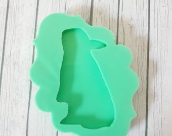 Resin Silicon Mold Bunny Silicone Mold Ice Cube Mold Resinmold