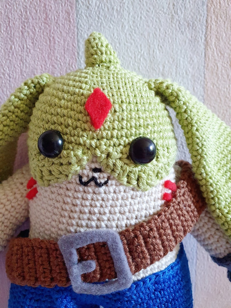 Digimon Amigurumi Gargomon Crochet Doll Kawaii Plush Digimon Tamers ...