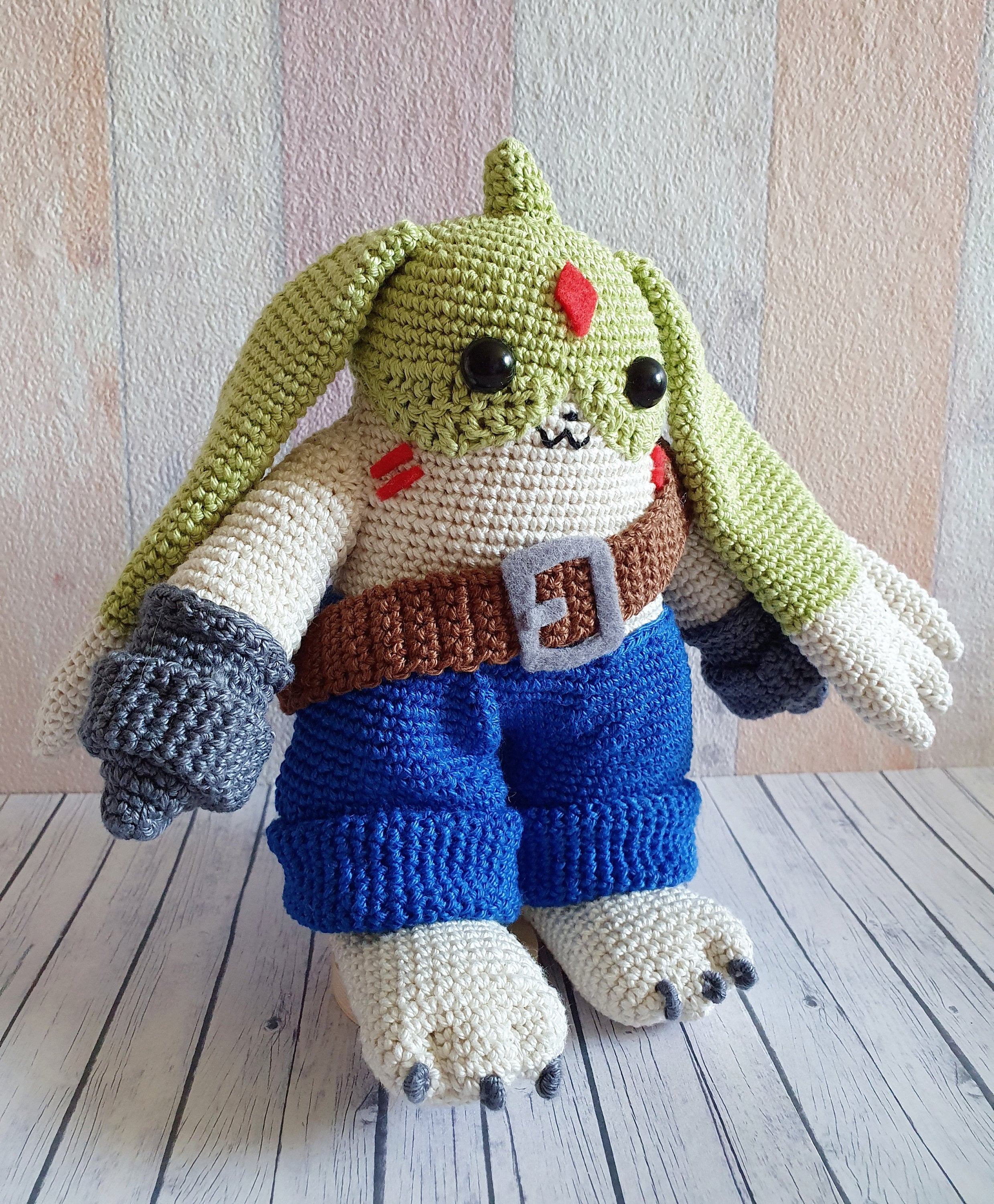 Digimon Amigurumi Gargomon Crochet Doll Kawaii Plush Digimon Tamers ...