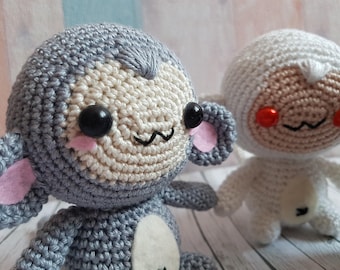 Cute Monkey Amigurumi / Amigurumi Monkey - choose your favorite color! Crochet crochet doll home decor