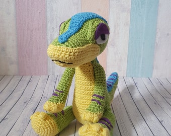 Amigurumi Gex Gecko crochet doll handmade deko kawaii Plush