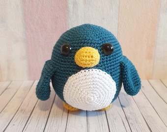 Amigurumi penguin crochet doll cute plush home decor