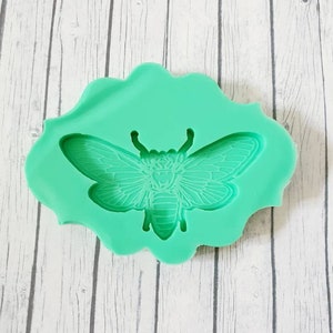 Molde de silicona de resina para insectos, escarabajo, insectos, fantasía, molde de silicona para animales, molde para cubitos de hielo, Resinmold