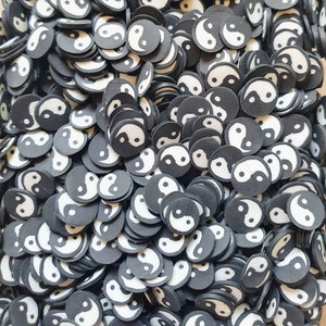 Resin Shaker Inlay Steudeko Ying und Yang Fimo Slices 5g / 10g