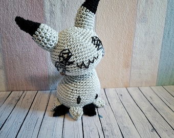 Shiny Mimikyu Amigurumi – Handmade Crochet Plush | Cute Pokémon Gift for Gamers & Collectors