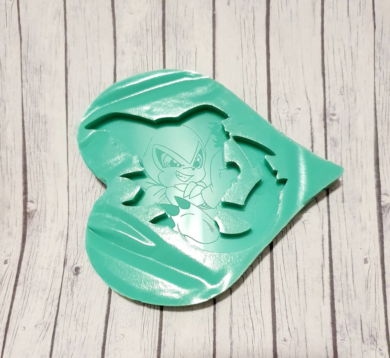 Resin Silicon Mold Digimon Adventures Impmon Silicone Mold Ice
