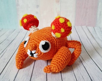 Pokemon Amigurumi Paras crochet doll fanart fanmade häkeln Deko