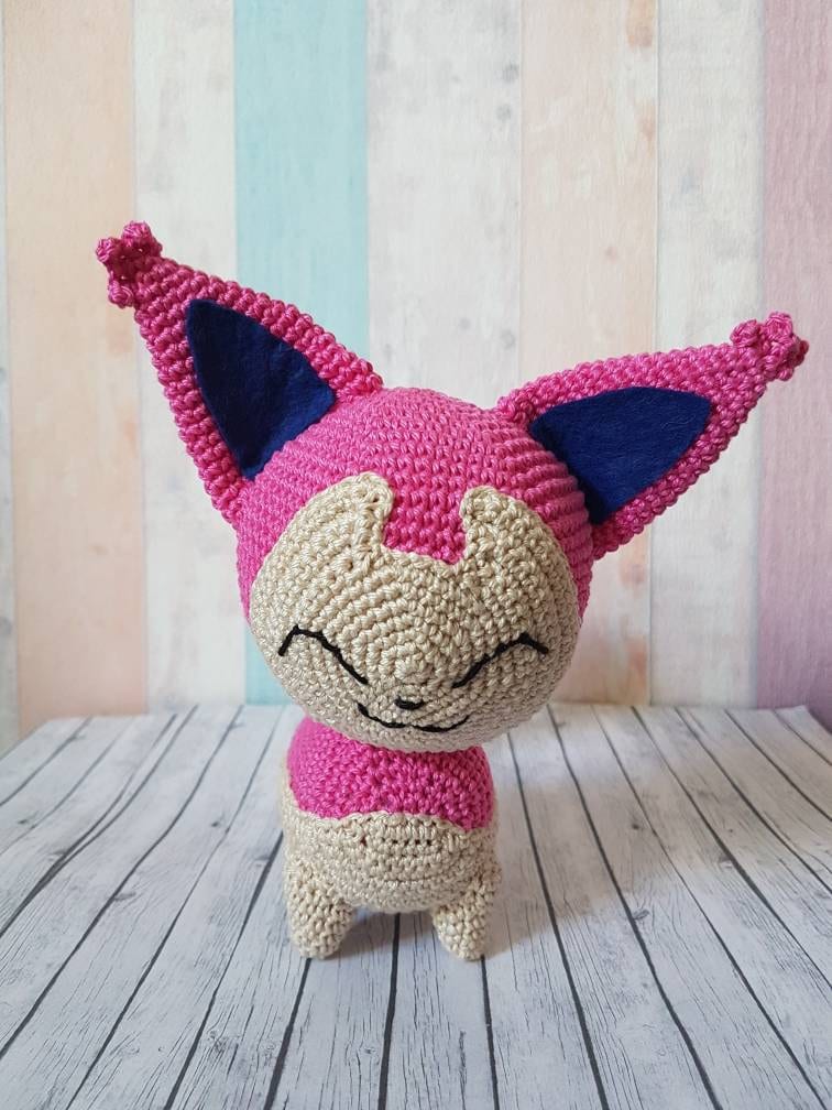 Pokemon Amigurumi Eneco Skitty crochet crochet poupée décoration intérieure  -  France