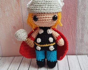 Amigurumi Thor häkeln crochet doll home decor