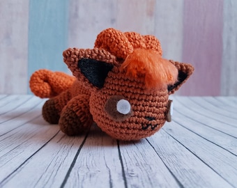 Pokemon Amigurumi Vulpix crochet doll häkeln Deko handmade