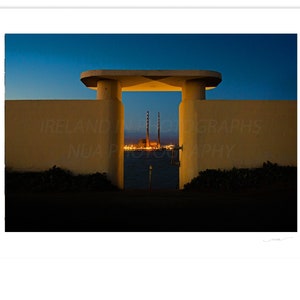 The Bull Wall Clontarf Dublin Print , swimmers gift. Dublin Photo print for Gift