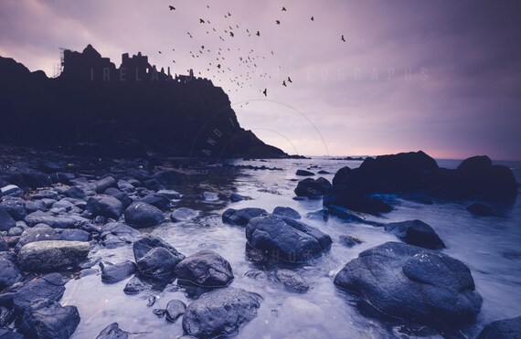Irish Castle Dunluce Castle House Of Greyjoy Game Of Etsy