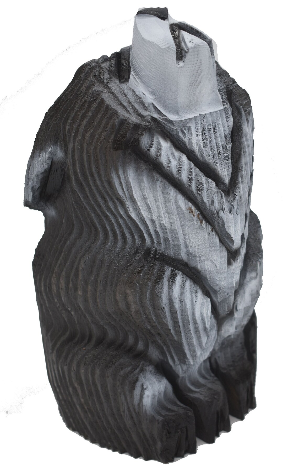 10'' Wolf Chainsaw Carving Handmade Wood Carving Etsy