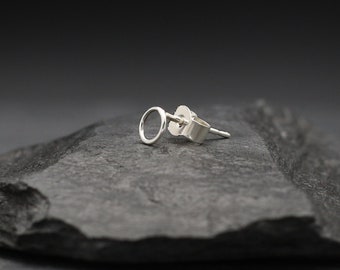 Small Open Circle Earring