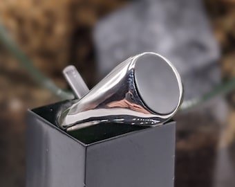 Black Onyx x Sterling Silver Ring