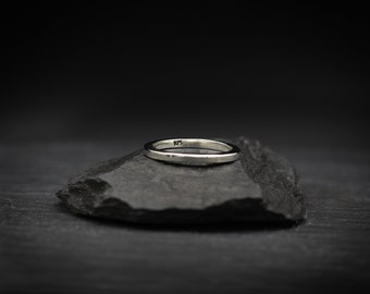 Square Sterling Silver Band