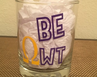 Be Owt Whiskey glass