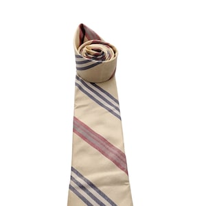 1980s Vintage RESILIO Tie・56.5&quot; x 3.75&quot;