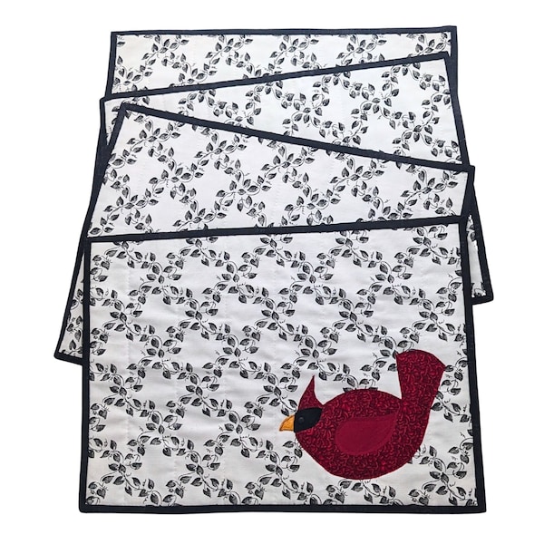 Winter Snow Deer Placemat, 2pc