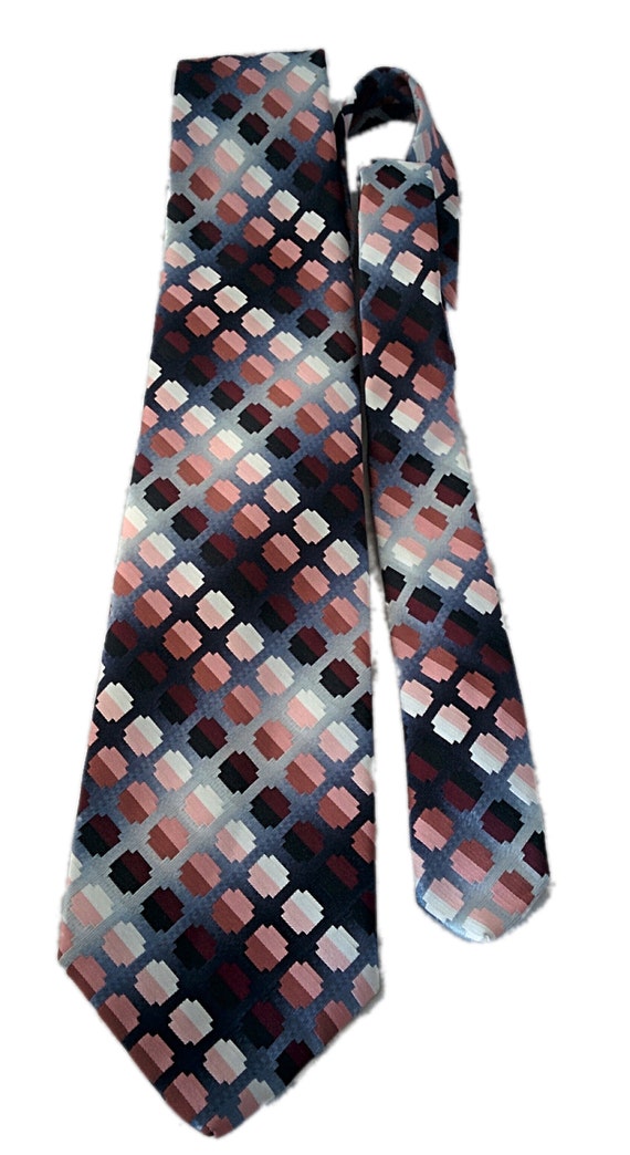 1970s Vintage PAULINE TRIGERE Polyester Tie・64.5"… - image 2
