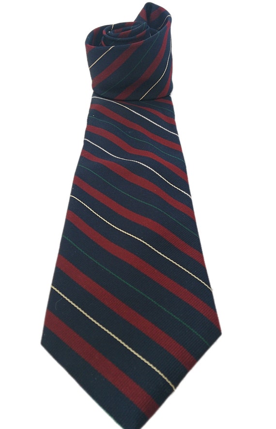 1980s Vintage AQUASCUTUM Silk Tie・57" x 3"