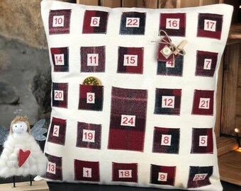Traditional Advent Calendar - Etsy UK