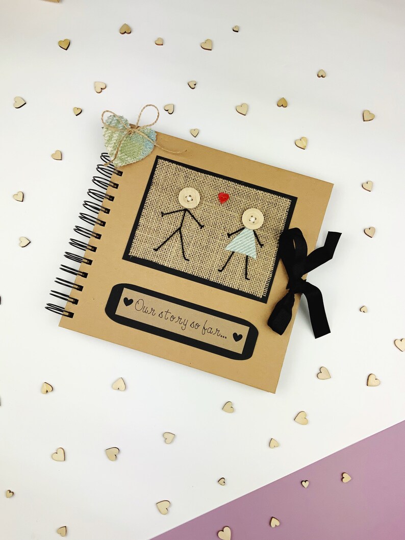 Our Story so Far Scrapbook Anniversary Gift for Boyfriend Etsy UK Our Story so Far Scrapbook Anniversary Gift for Boyfriend Etsy UK