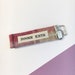 Hoose Tweed Wristlet Fabric Keyring - Scottish Gift - New Home Gift - New Hoose Gift - New Home Owner - Tweed Keyfob - Tweed Keyring