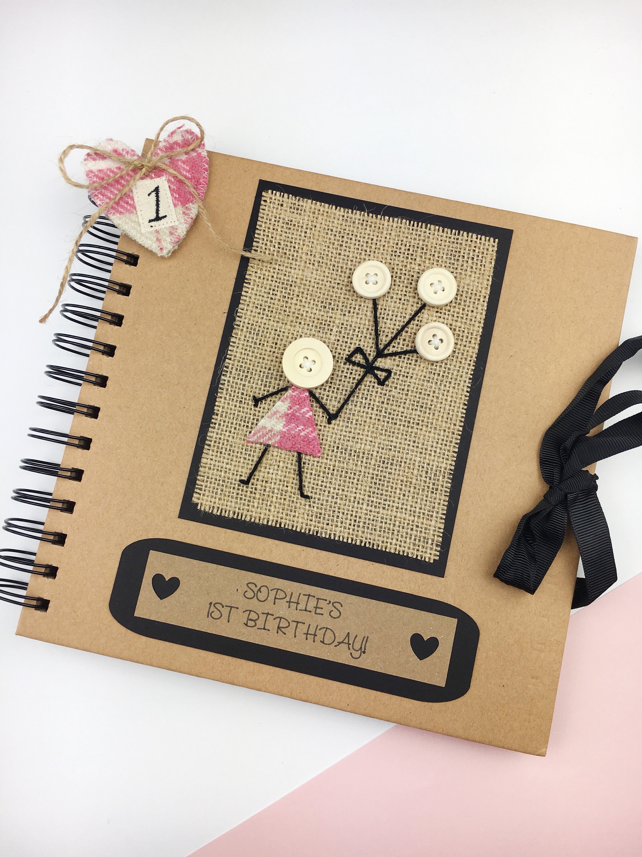 First Birthday Guest Book Personalised 1st Birthday Etsy Ireland