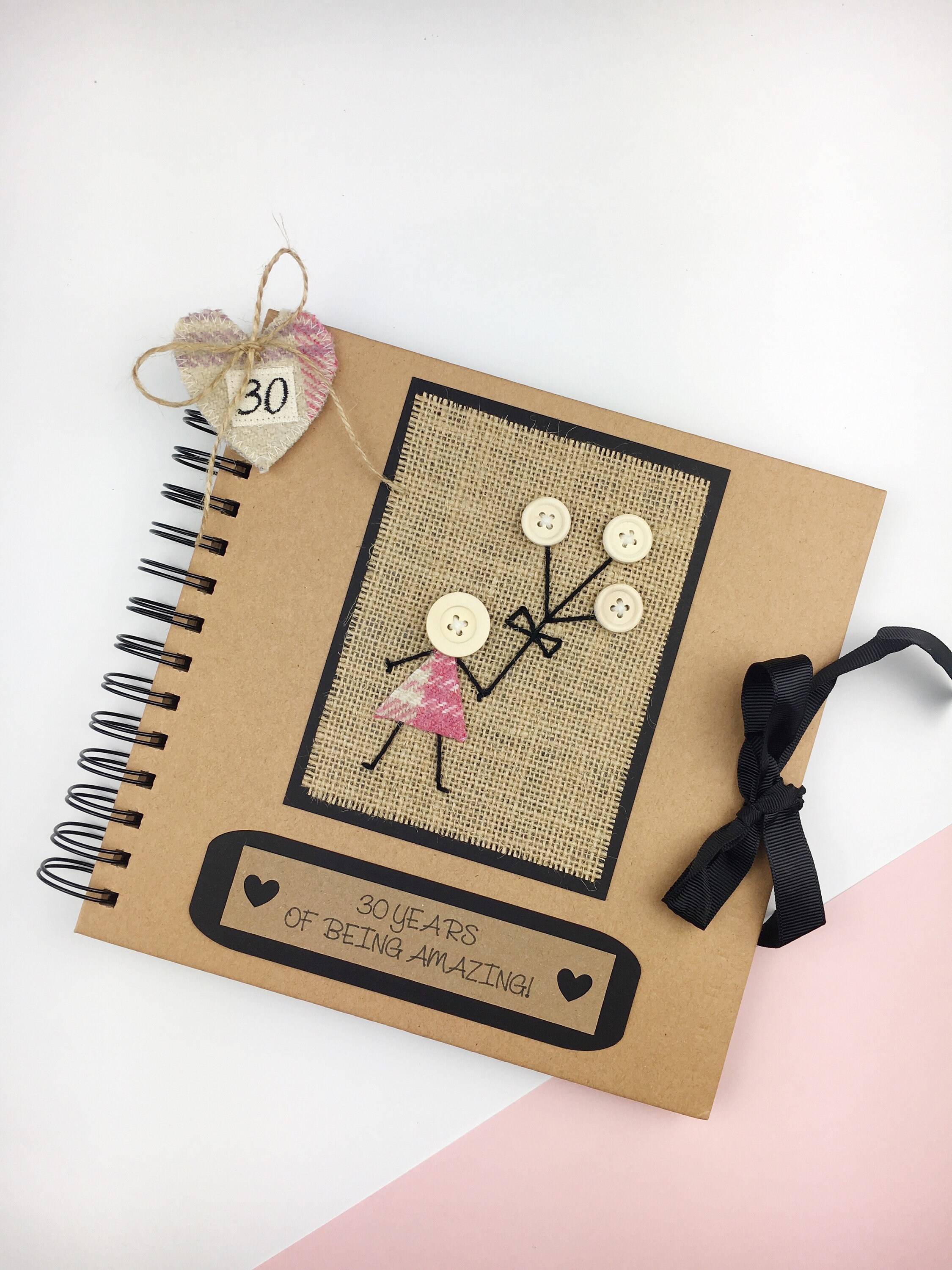 30th Birthday Guest Book Personalised 30th Birthday Etsy UK