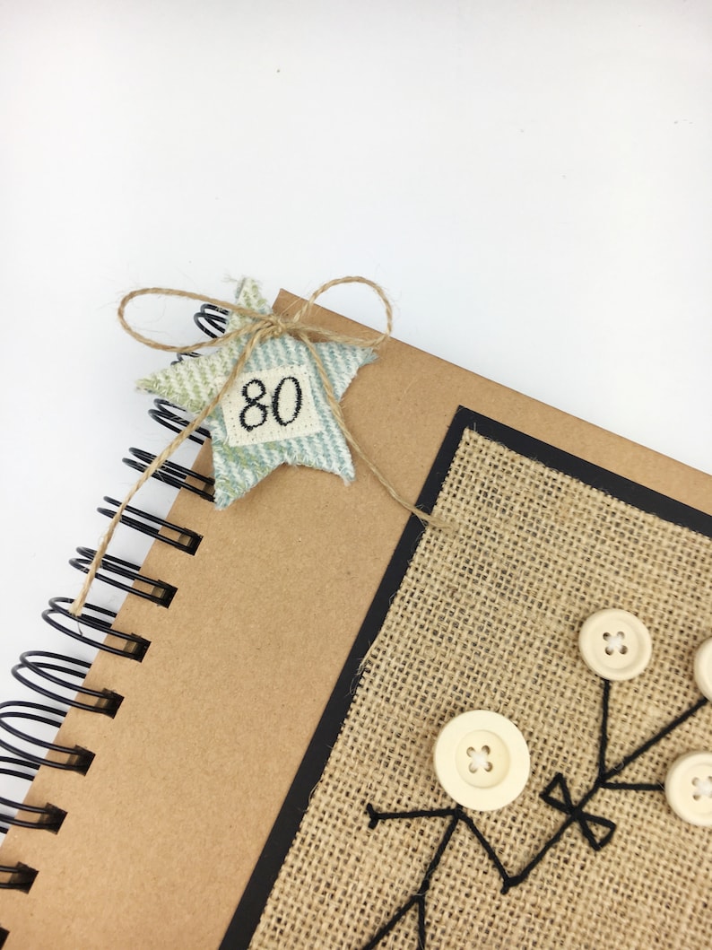 80. Geburtstag Gästebuch 80. Geburtstag Scrapbook80. Etsy Schweiz