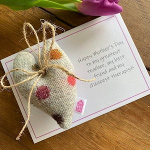 Cœur de la fête des mères - Cadeau symbolique de la fête des mères - Décoration de cœur suspendu - cadeau de vous manquer - penser à votre cadeau - cœur suspendu