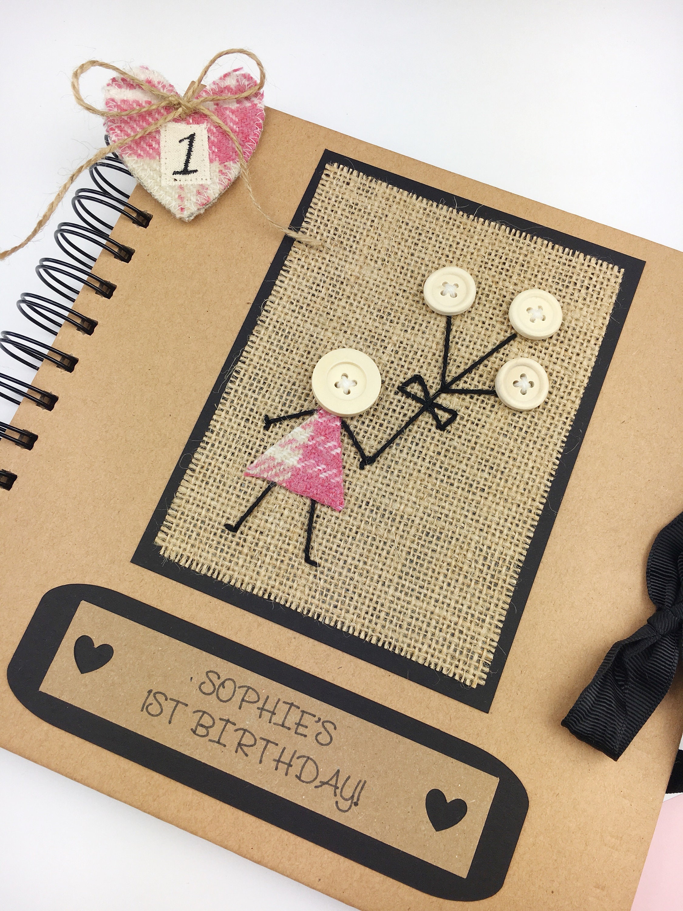 First Birthday Guest Book Personalised 1st Birthday Etsy Ireland