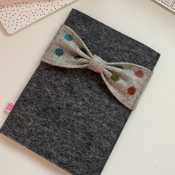 iPad Mini 8.3 pouces Wool Felt Sleeve - iPad Pro Sleeve - Tweed iPad Pro Sleeve - Wool Felt Tablet Sleeve