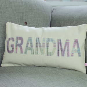 Grandma Pillow - Gift for Grandma - Personalised Cushion - Grandmother Gift - Grandparents Day - Grandma Gift - Gran Cushion