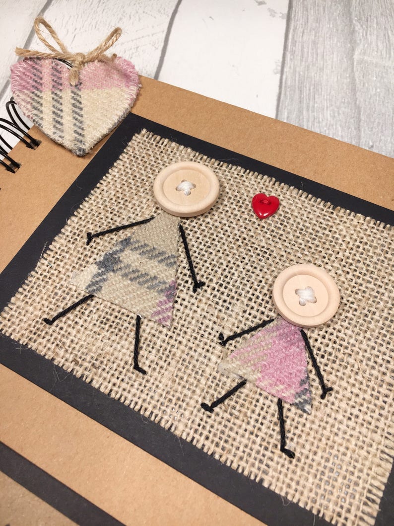 Grandma and Me Scrapbook Mothers Day Gift for Grandma Etsy