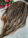 Light Blonde Synthetic Dreadlocks Extensions, Boho Dready Waves, DE or SE – Island Life Set product logo