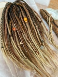 Ombre Synthetic Dreads: Brown, Blonde Boho Style - Woodstock Set product logo